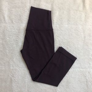 Lululemon Wine Colored Cropped Align Pant